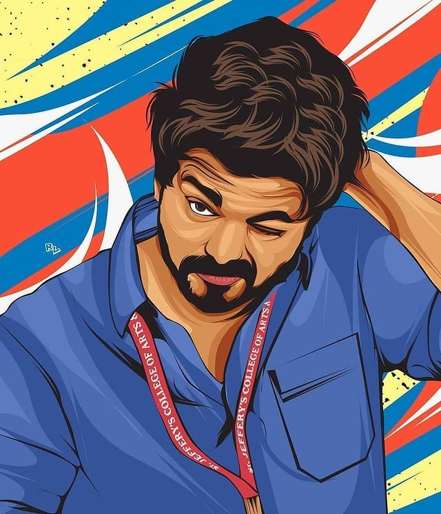 Thalapthy Vijay - Master Movie wall poster