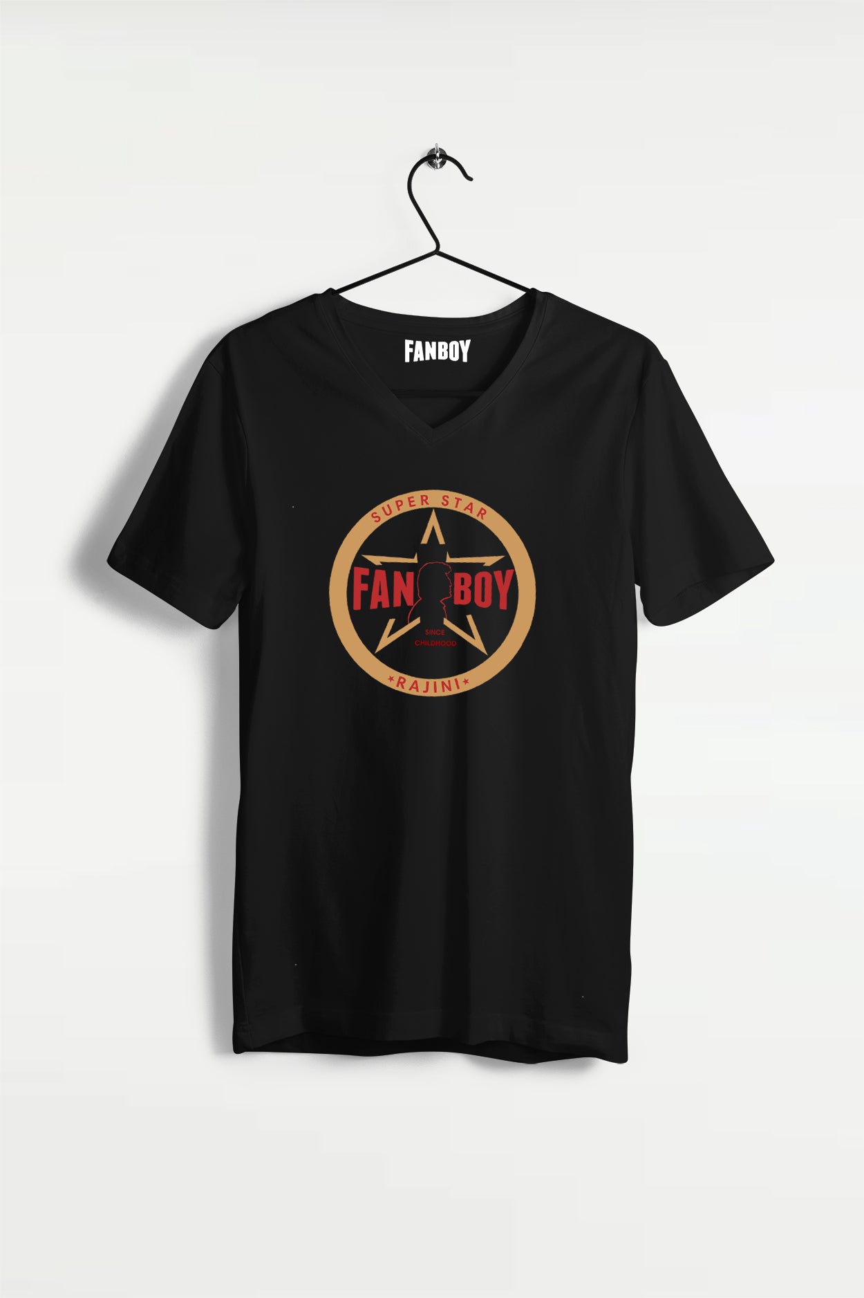 Black Superstar Fanboy T-Shirt