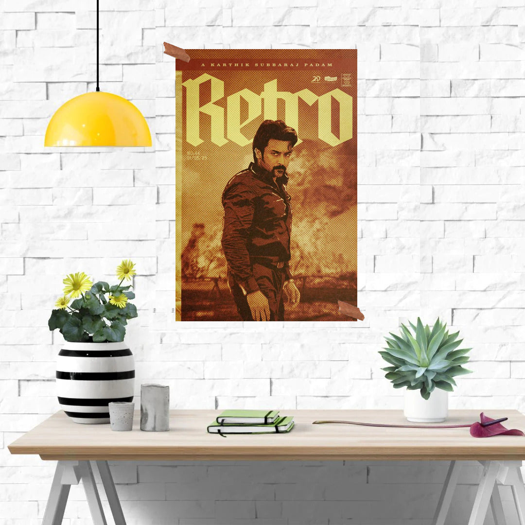 Surya Retro Movie Poster Online