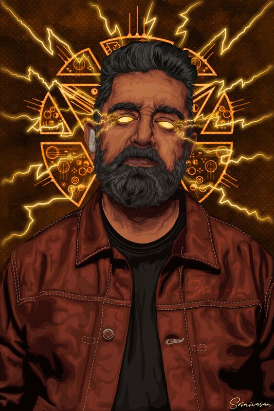 kamal Haasan Wall poster