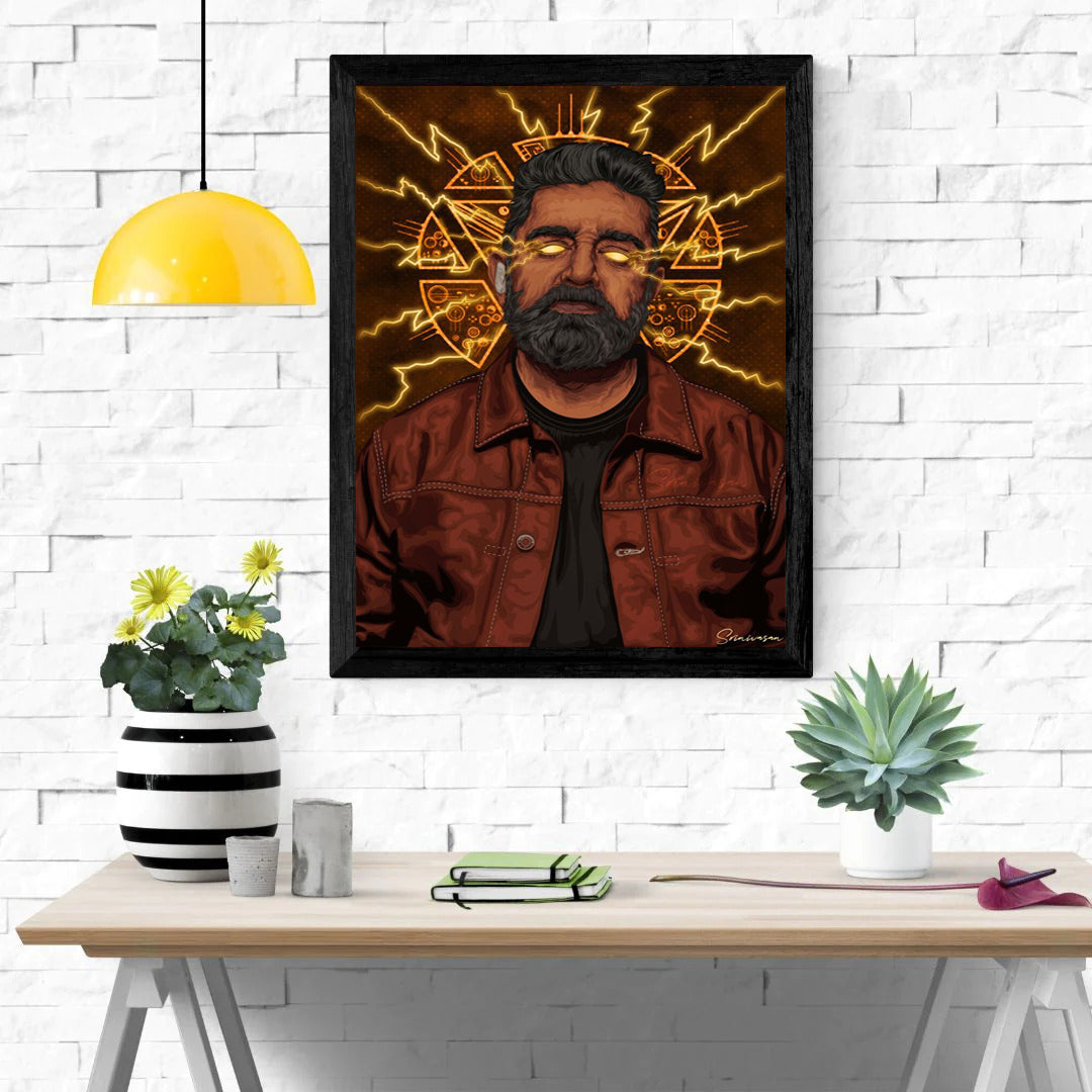 kamal Haasan Wall poster