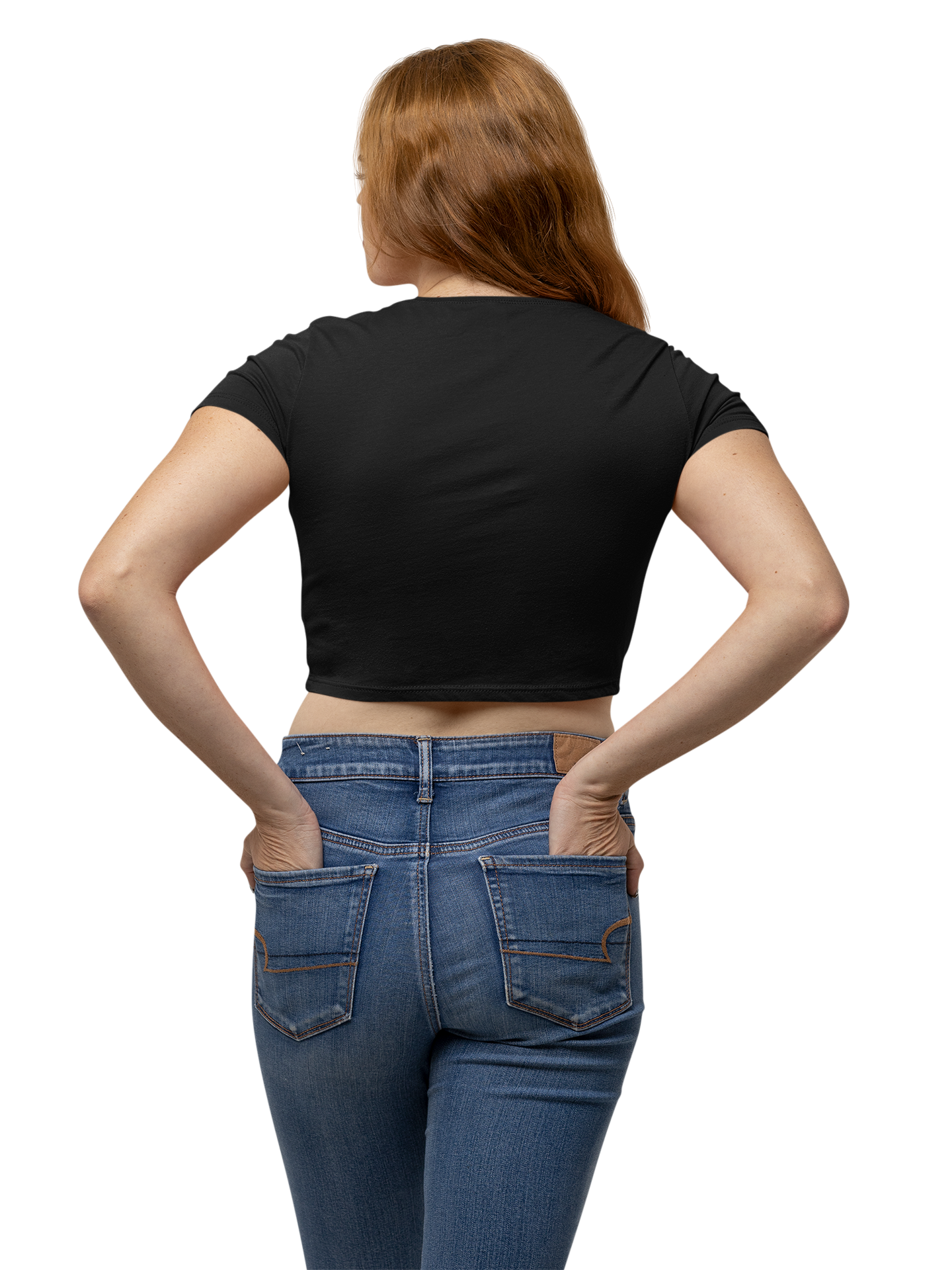 Buy Black plain crop top online in India