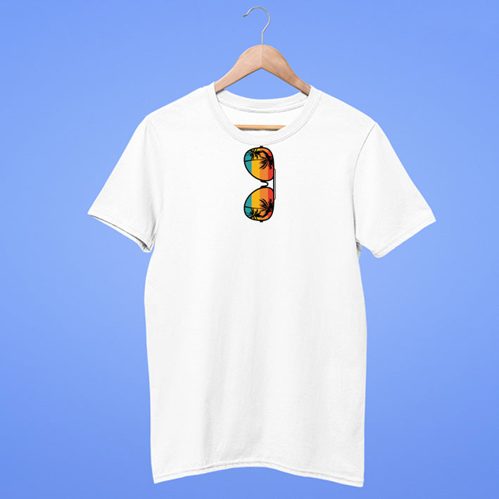 Vacation Sunglasses printed T-shirts