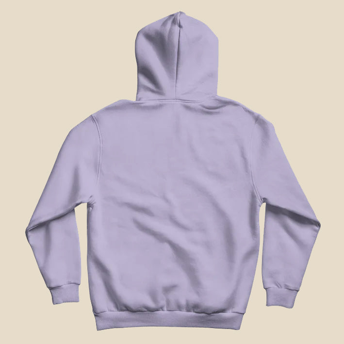 Men Hoodie with Kangaroo Pocket-Lavender