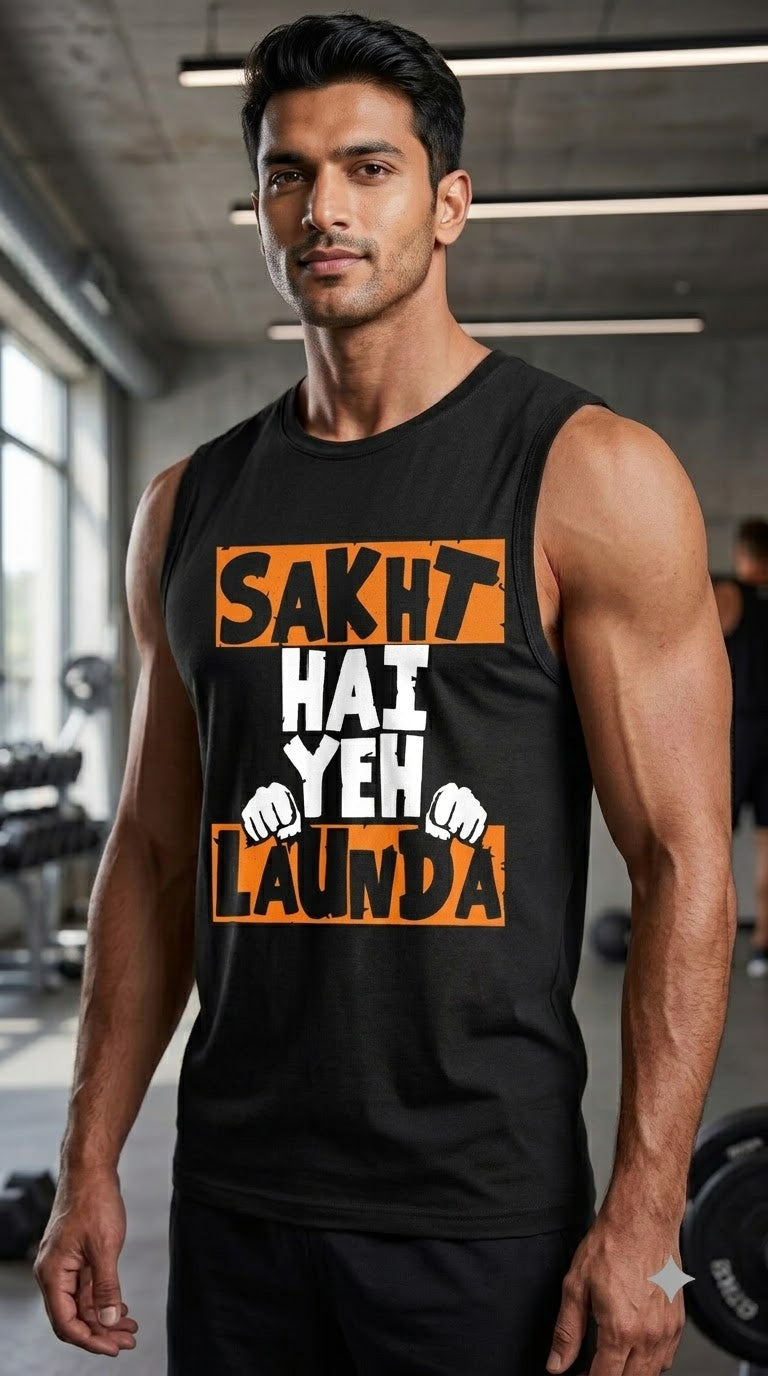 Sakht Hai Yeh Launda Premium Gym Vest