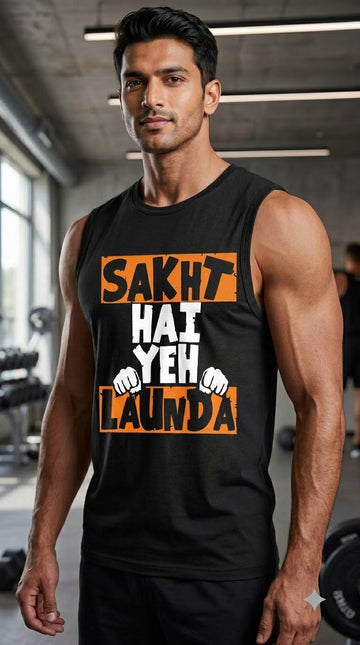 Sakht Hai Yeh Launda Premium Gym Vest