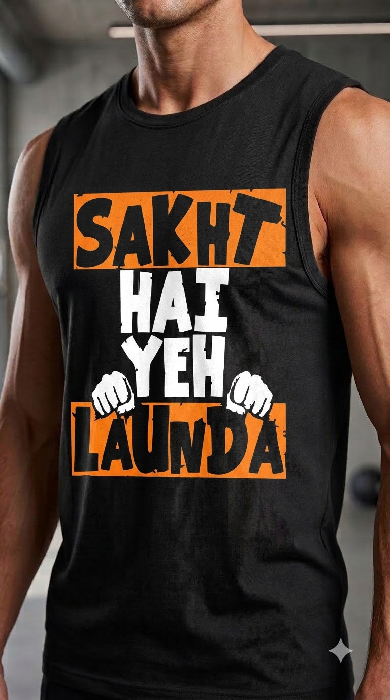 Sakht Hai Yeh Launda Premium Gym Vest