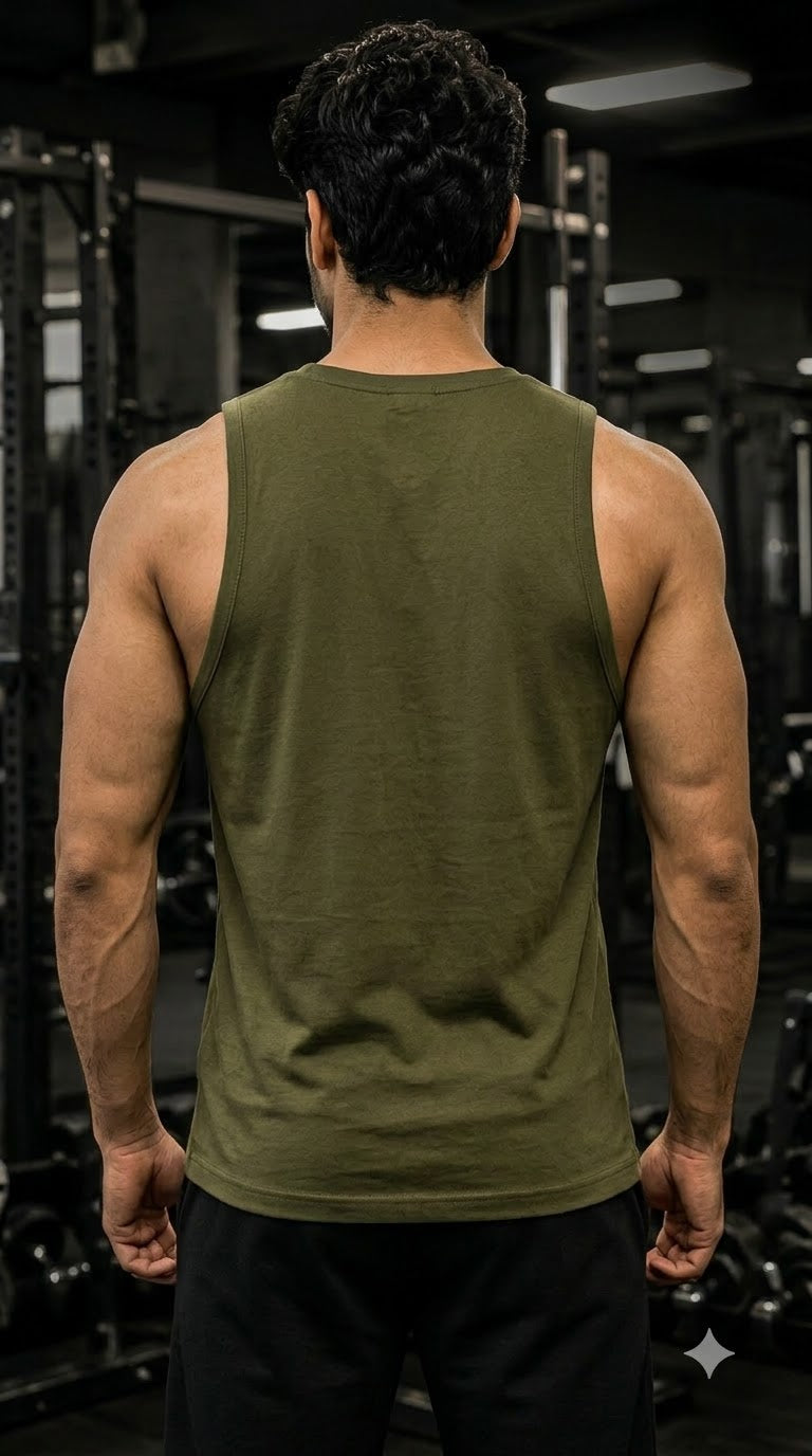 Built Different Premium Gym Vest