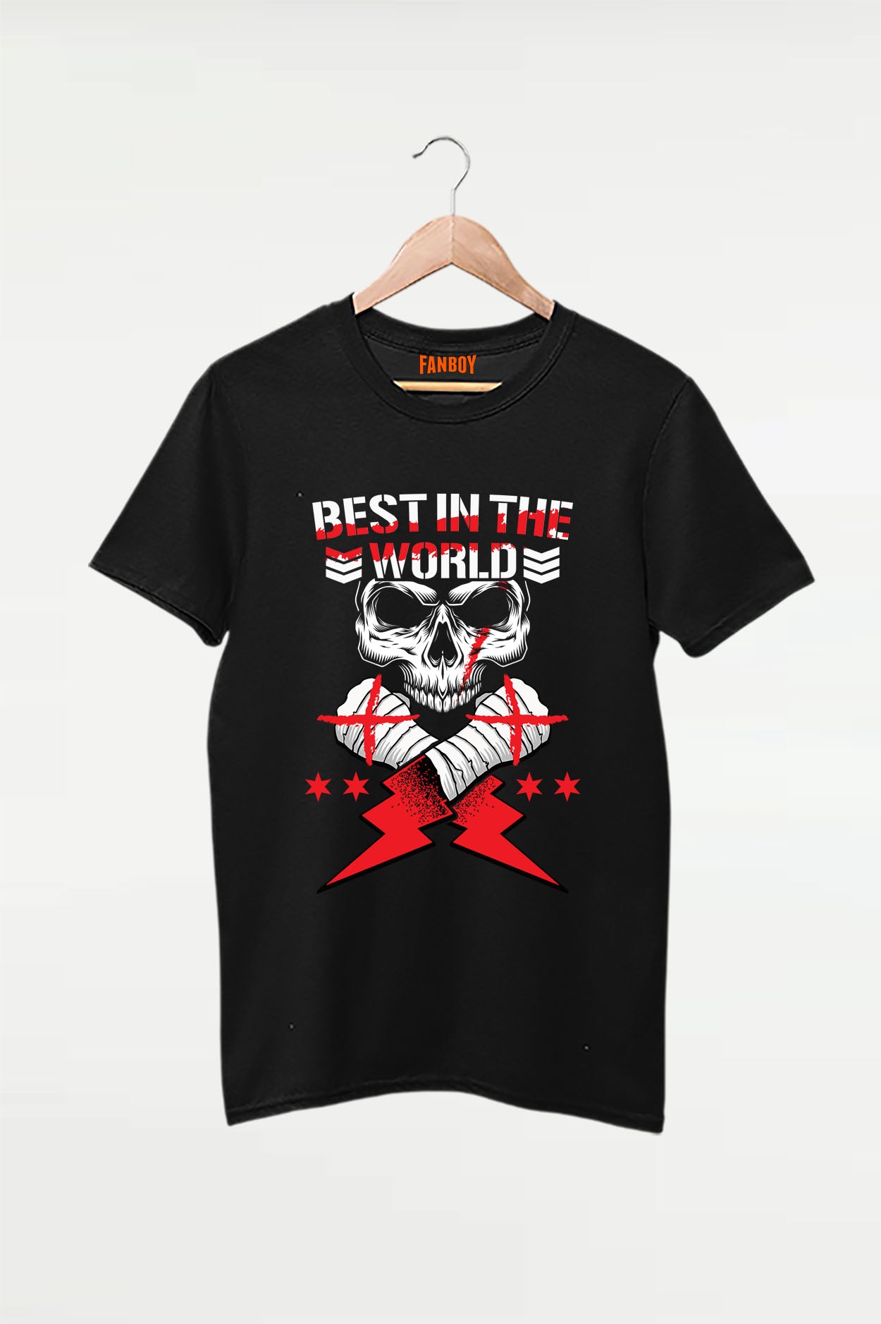 Best in the World CM Punk Skull T-Shirt Online India