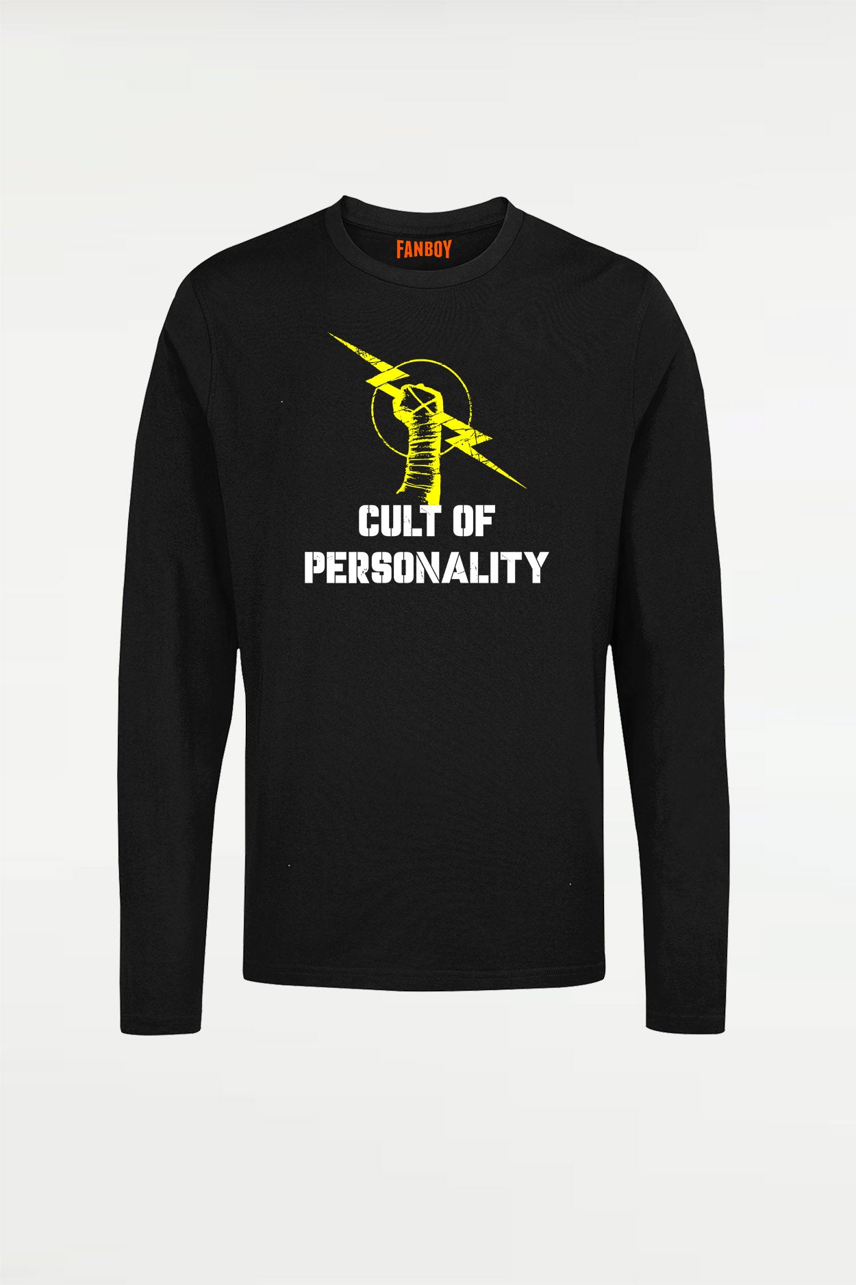 CM Punk Cult of Personality Full Sleeve T-Shirt – stylish wrestling merch for WWE Universe, available online at TheFanboy.in.