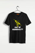 CM Punk Cult of Personality V-Neck T-Shirt – trendy WWE fan apparel in India, exclusive wrestling tee from TheFanboy.in.