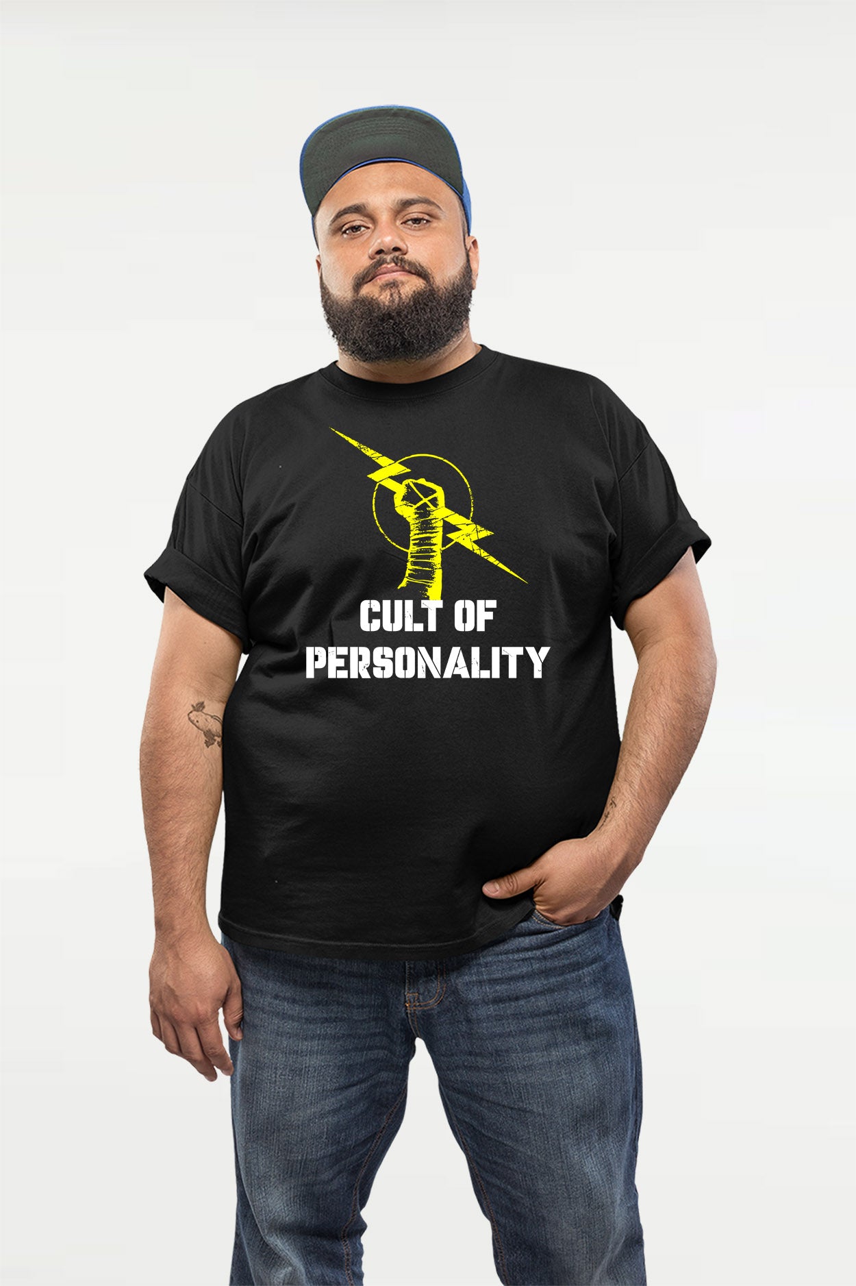 CM Punk Cult of Personality t shirt upto 7xl