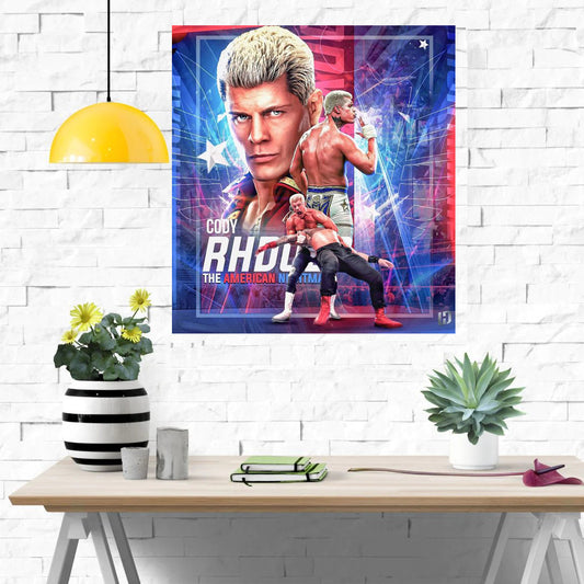 Cody Rhodes - american nightmare Wall poster