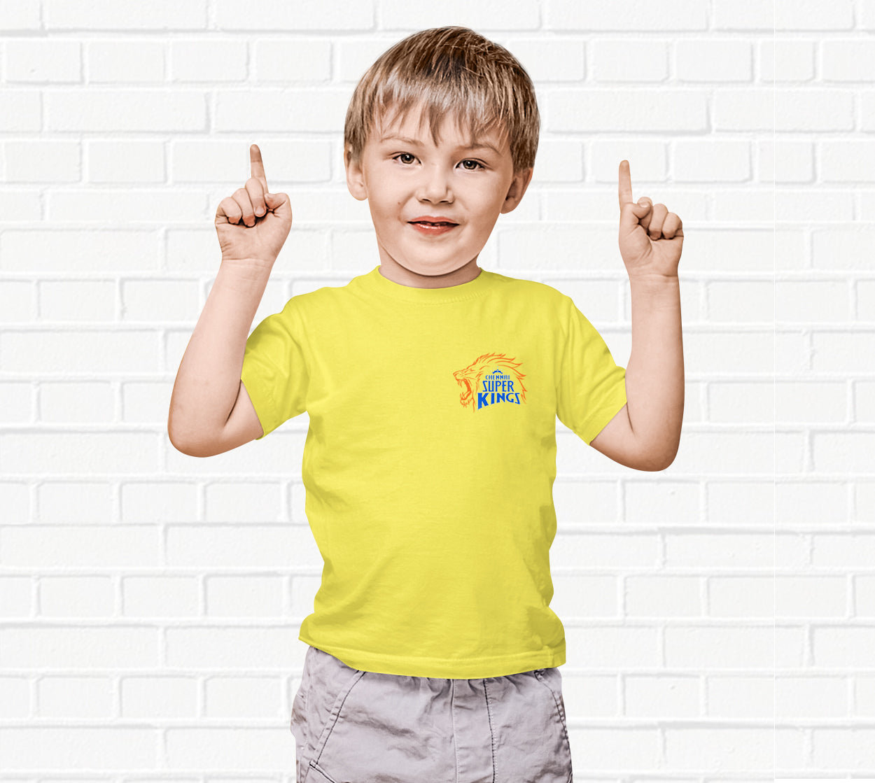 Chennai super Kings - CSK IPL T-Shirts for Kids