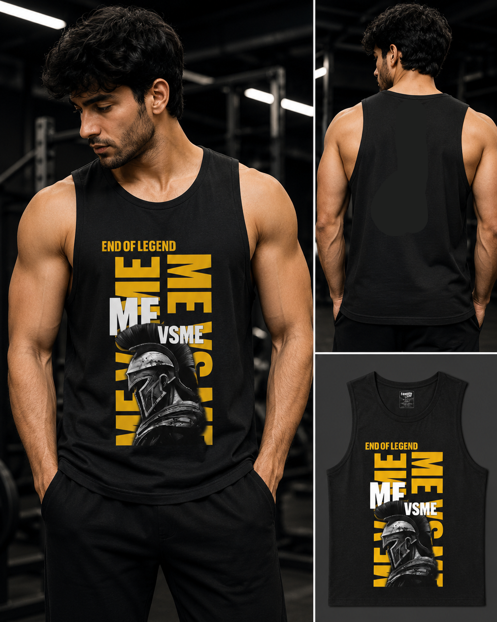 End of Legend Premium Gym Vest