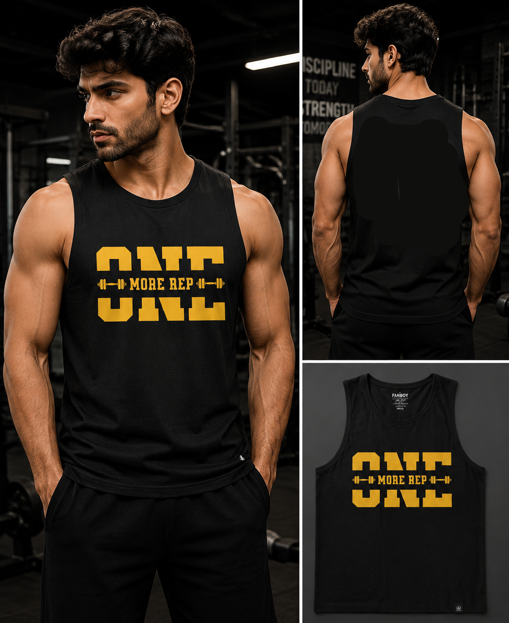 One More Rep Premium Gym Vest