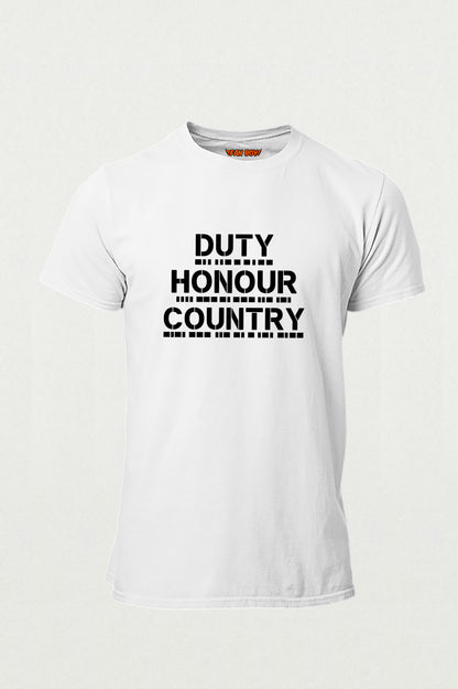 Duty Honour Country  t shirt | Trending