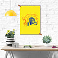Exclusive CSK poster at thefanboy.in! Celebrate MS Dhoni & Chennai Super Kings with this high-quality IPL fan poster