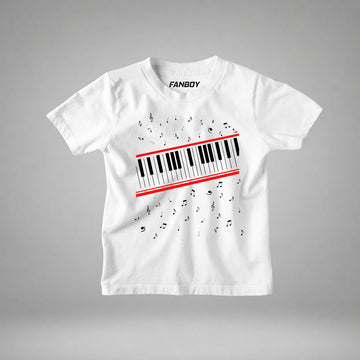 Michael Jackson Piano T-Shirt for Kids