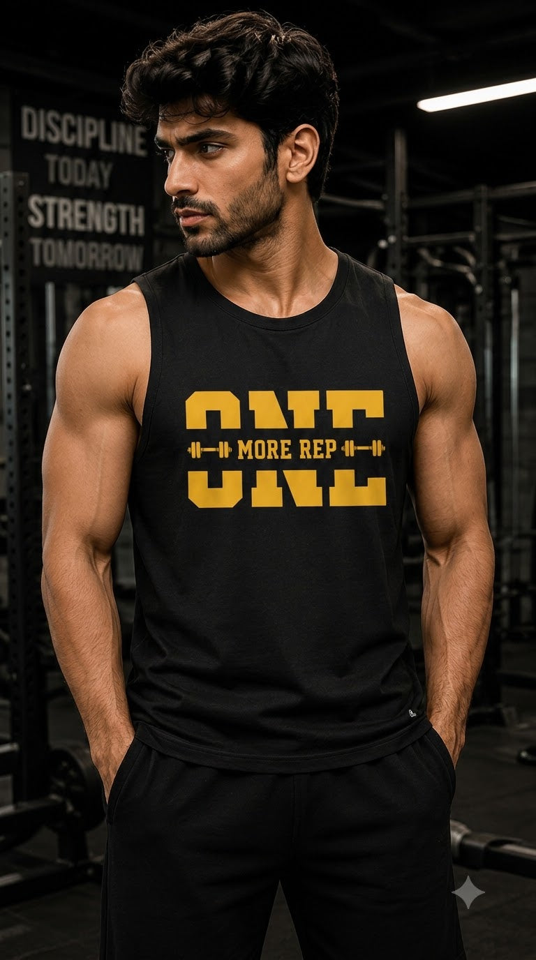 One More Rep Premium Gym Vest