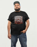 Ajith Kumar-inspired Good Bad Ugly movie T-shirt featuring bold graphic design, available at thefanboy.in for Tamil cinema fans