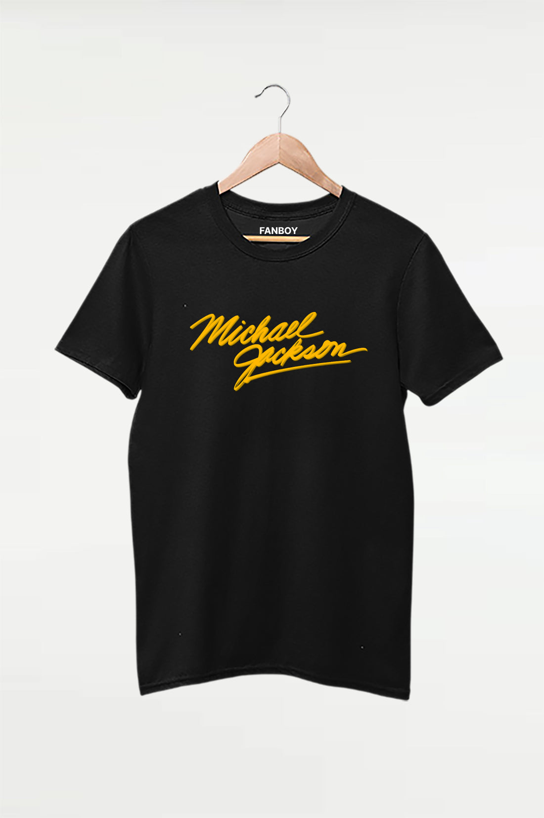 Michael Jackson Gold Print T-Shirt for Men 