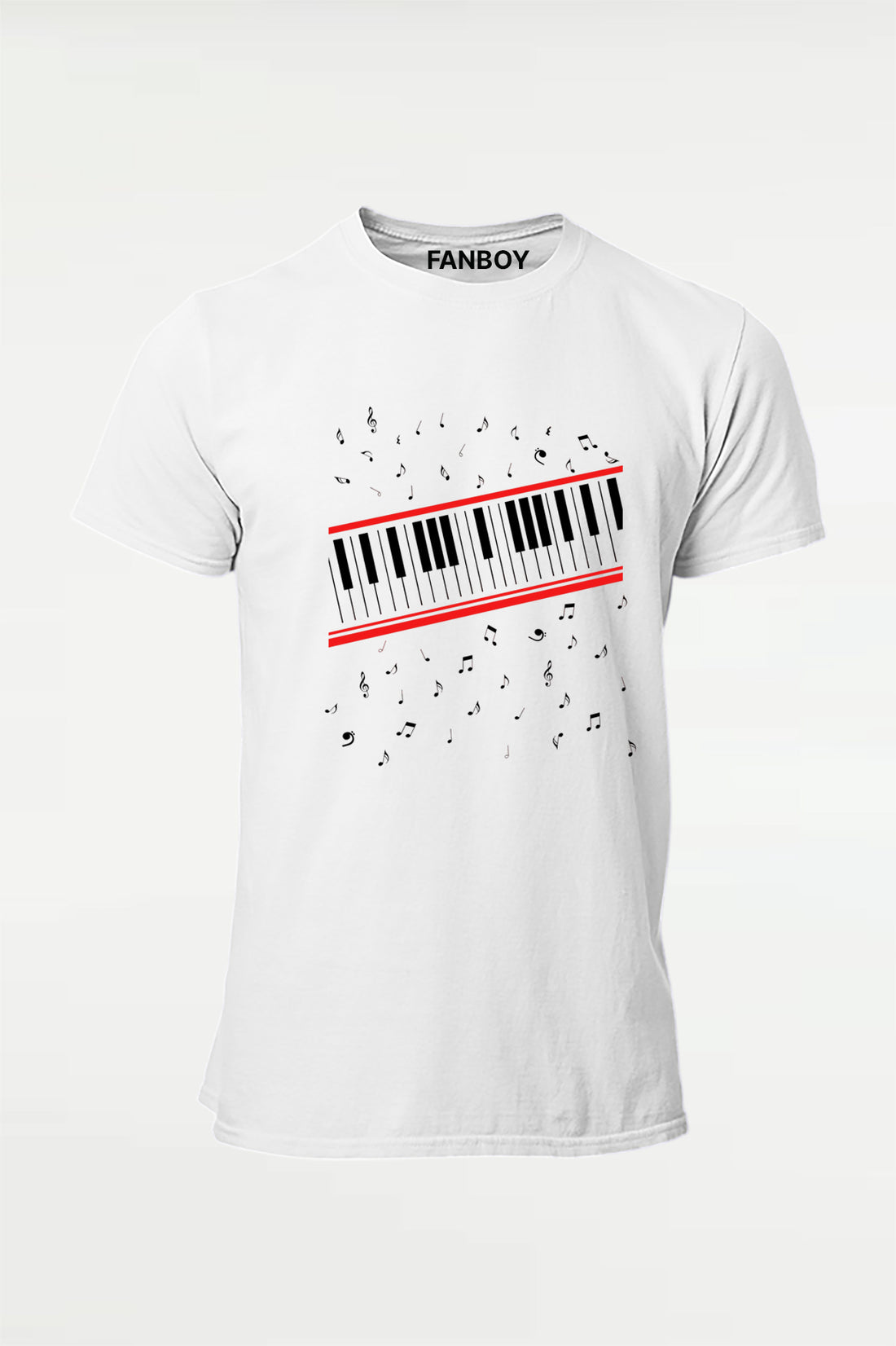 Shop the Michael Jackson Inspired Piano T-Shirt by Fanboy