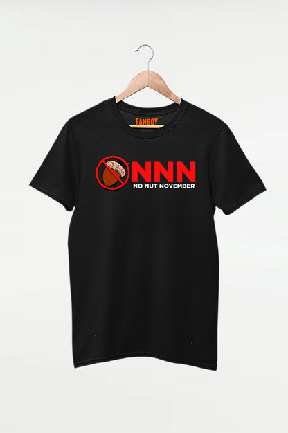 No Nut November (NNN) T-Shirt for Men – Funny Meme Graphic Tee