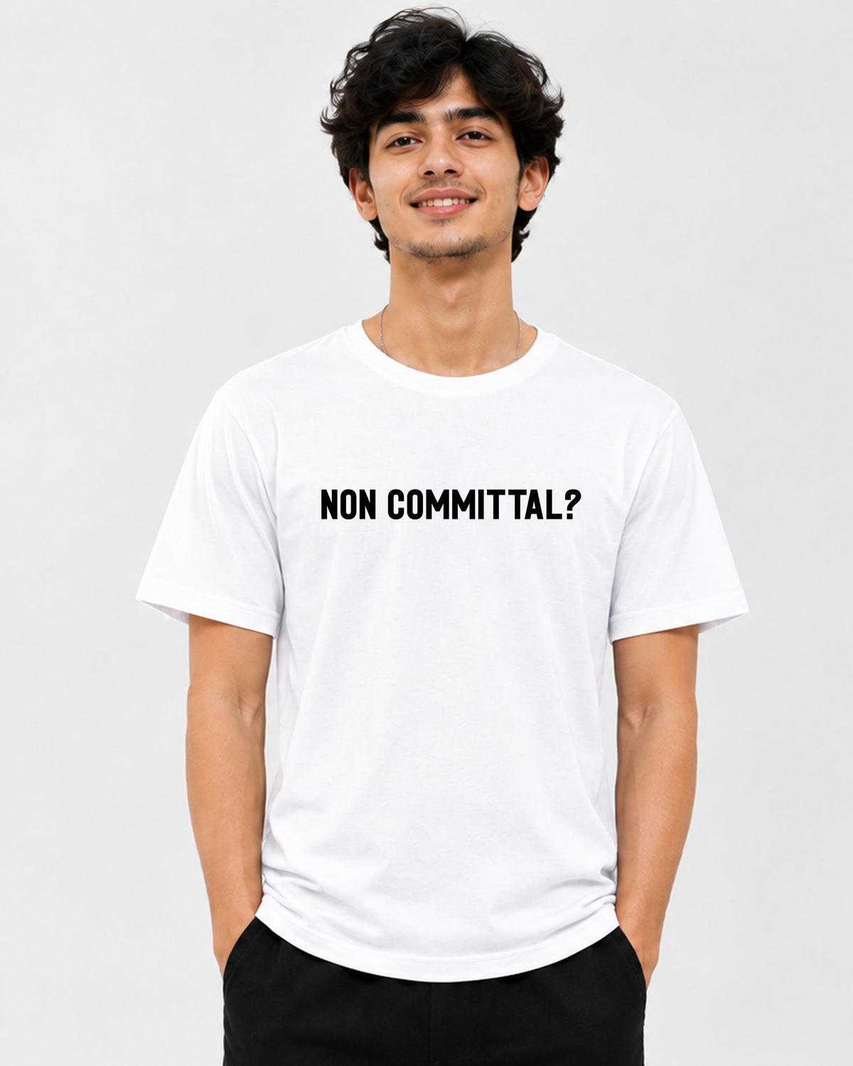 Rohit Sharma Non-Committal T-Shirt onine india at thefanboy.in