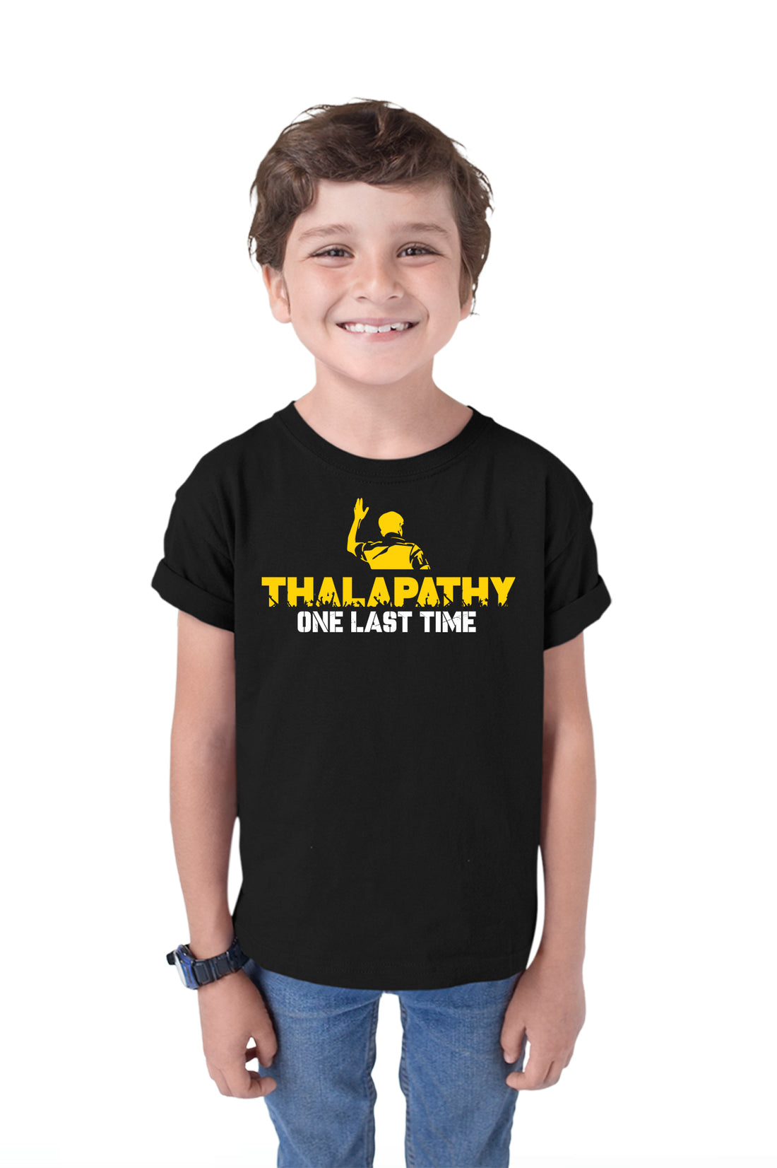 thalapathy One Last Time kids  T-Shirt