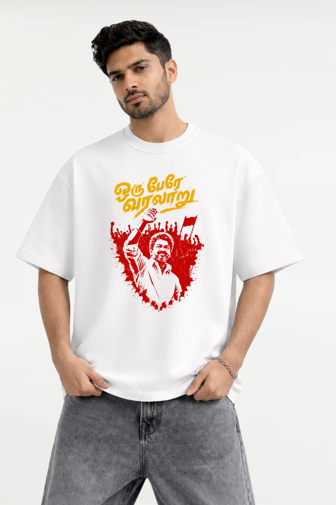 Oru Pere Varalaaru Thalapathy Vijay T-Shirt ONLINE AT FANBOY.IN