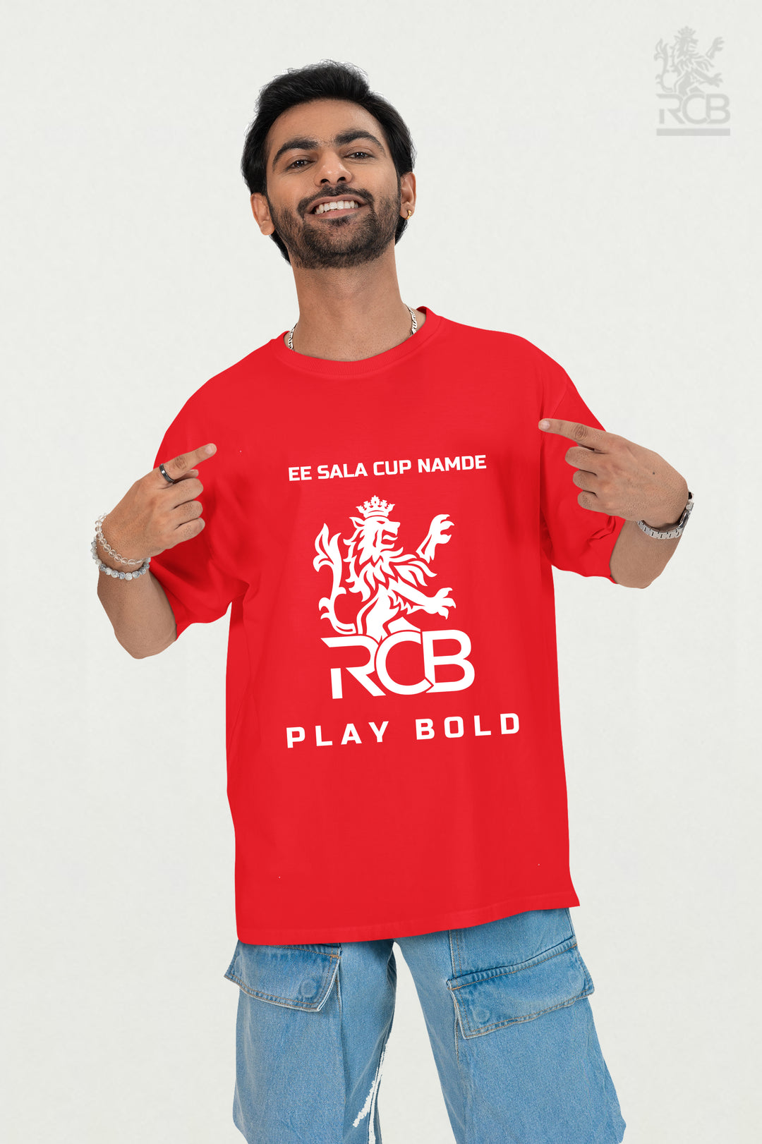 PLAY BOLD RCB T-shirt