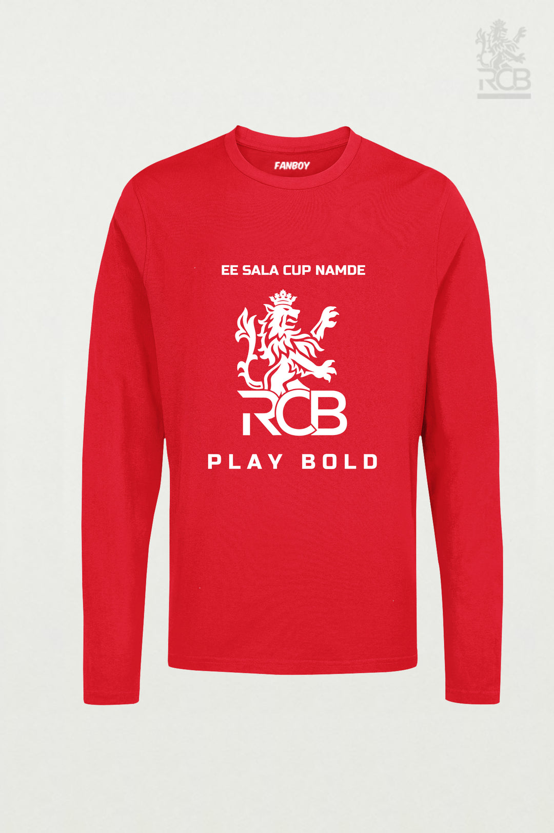 PLAY BOLD RCB T-shirt