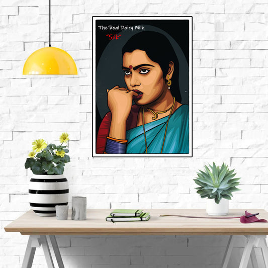 Silk Smitha G.O.A.T Wall poster