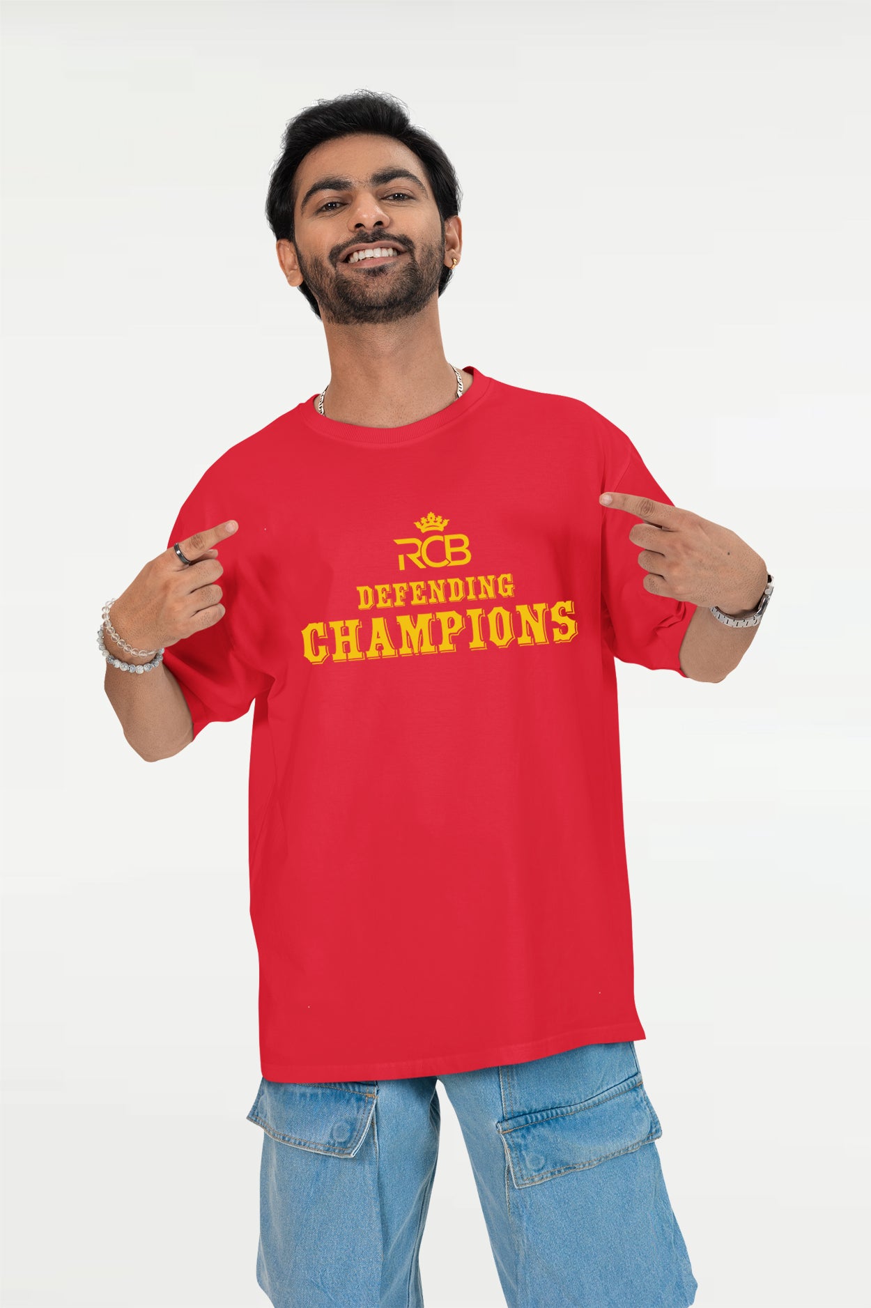 RCB Defending Champions T-Shirt Royal Challengers Bangalore