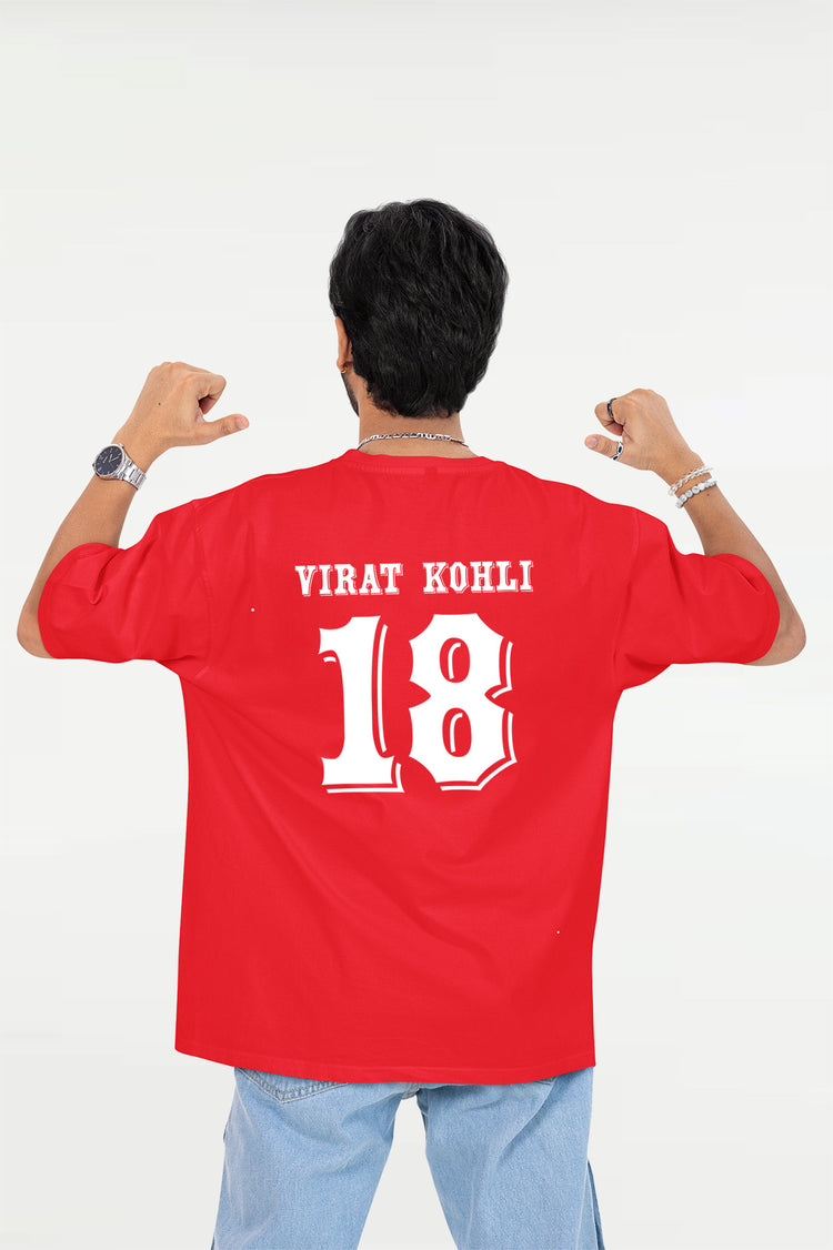 RCB Rise Again Champions oversized T SHIRT 