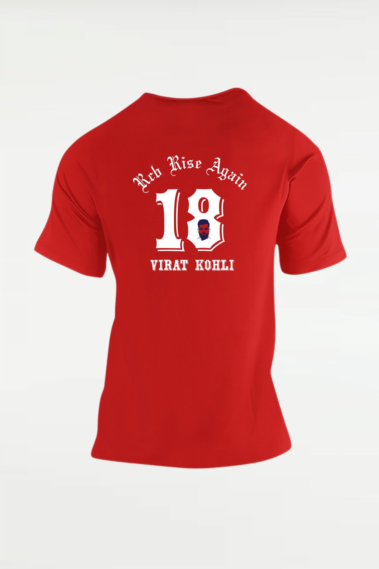 RCB Rise Again T-Shirt half sleeve back print