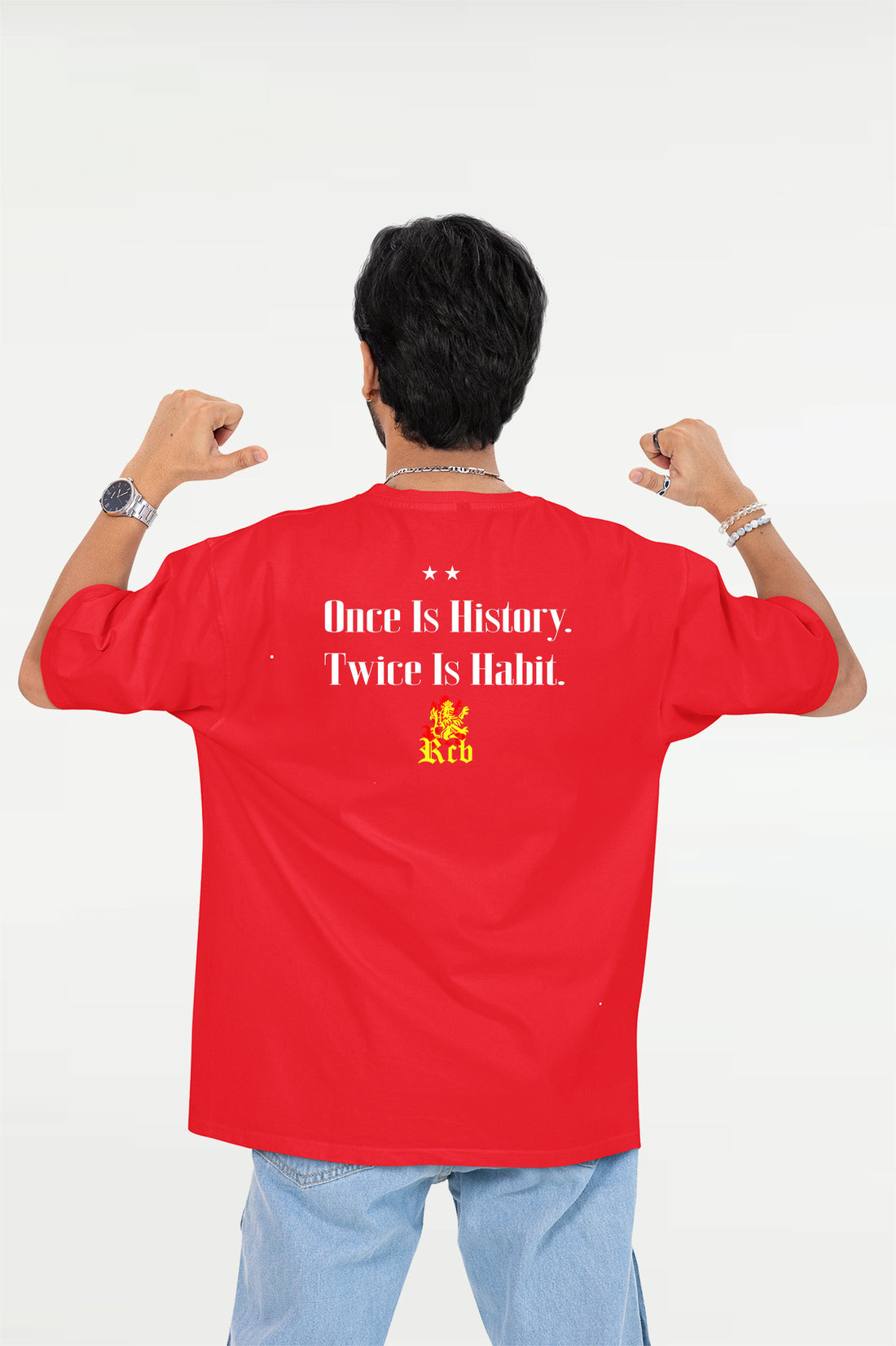 rcb champions t shirt