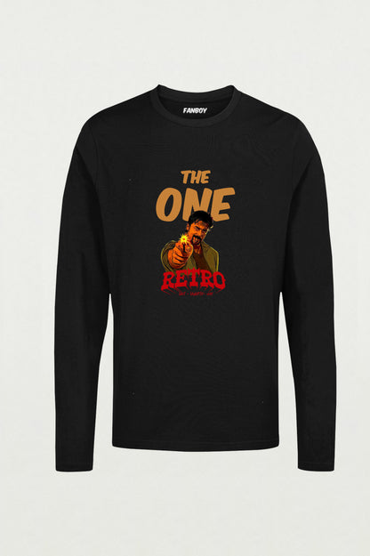 Retro movie t-shirt – vintage film design, action hero graphic tee, 90s cinema style shirt