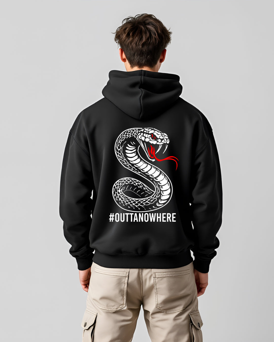 RKO Hoodie inspired by Randy Orton WWE – black cotton hoodie by TheFanboy