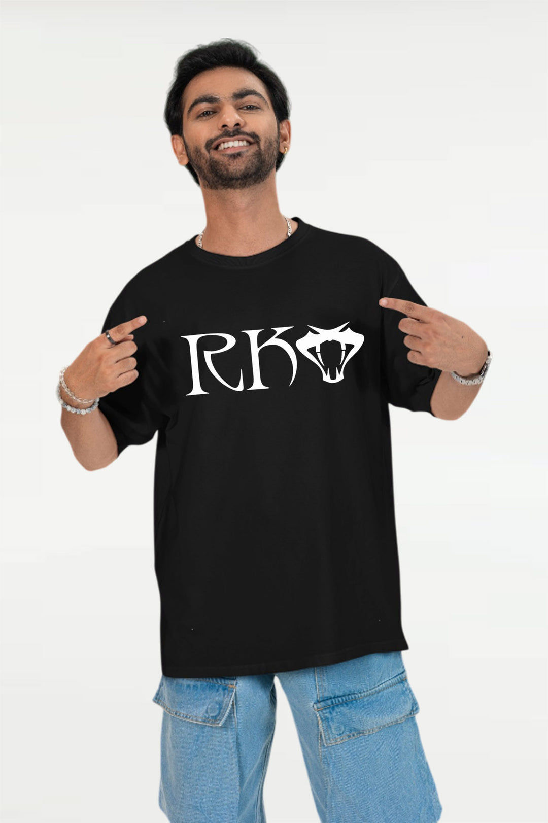 RKO Oversized T-Shirt – WWE Randy Orton RKO Graphic Tee for Fans
