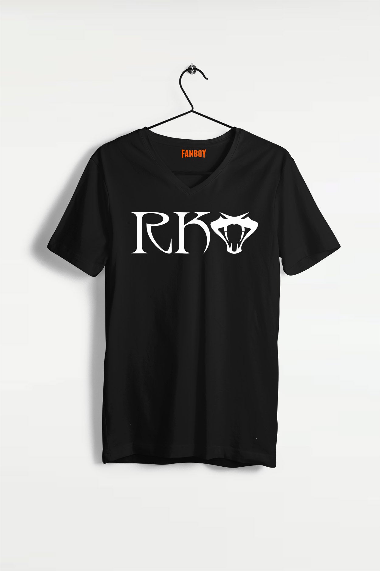RKO V-Neck T-Shirt – WWE Randy Orton Stylish Fanboy Tee