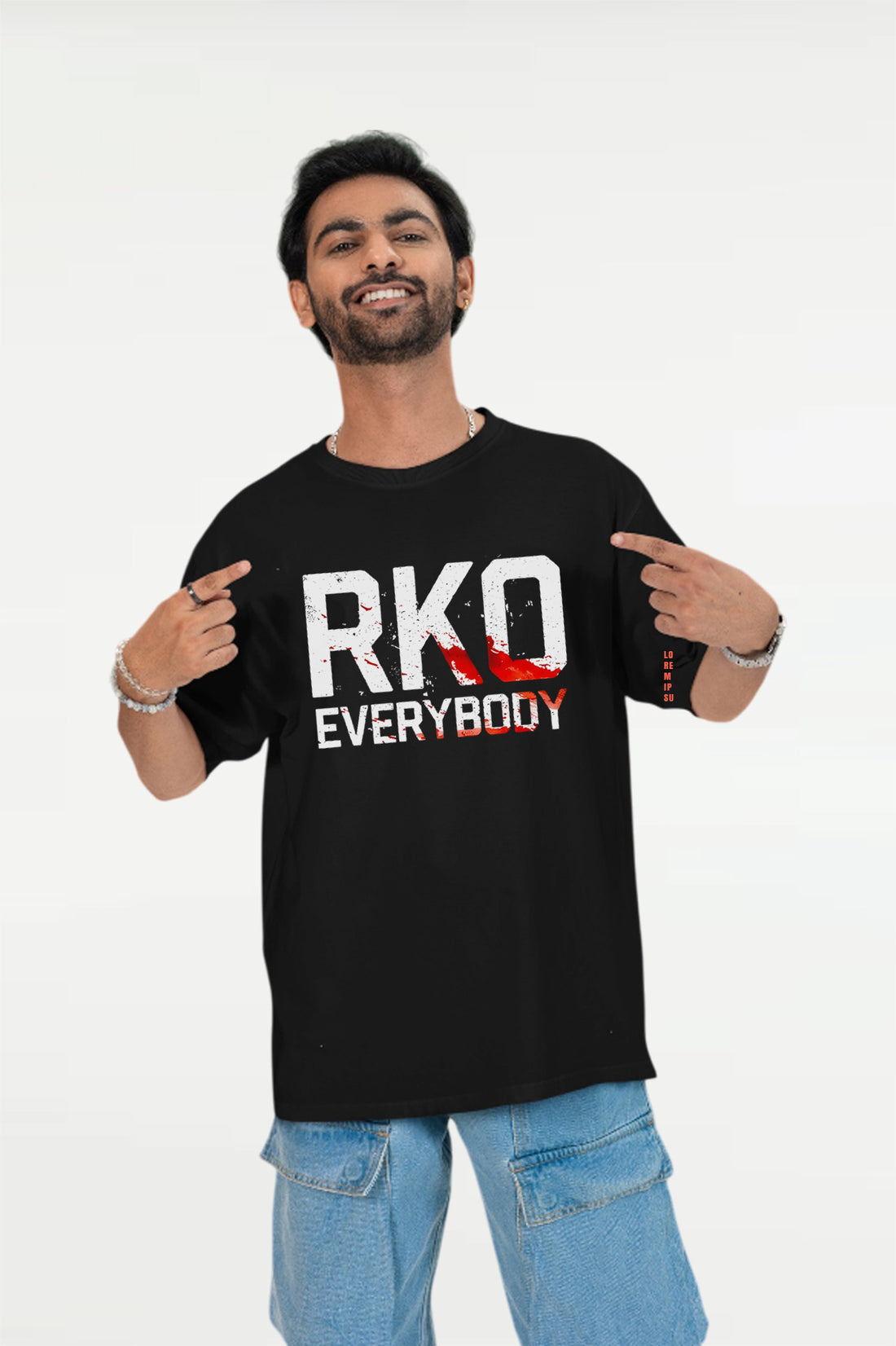 Randy Orton Bloody RKO Everybody T-Shirt WWE fan merch premium cotton oversized tee India