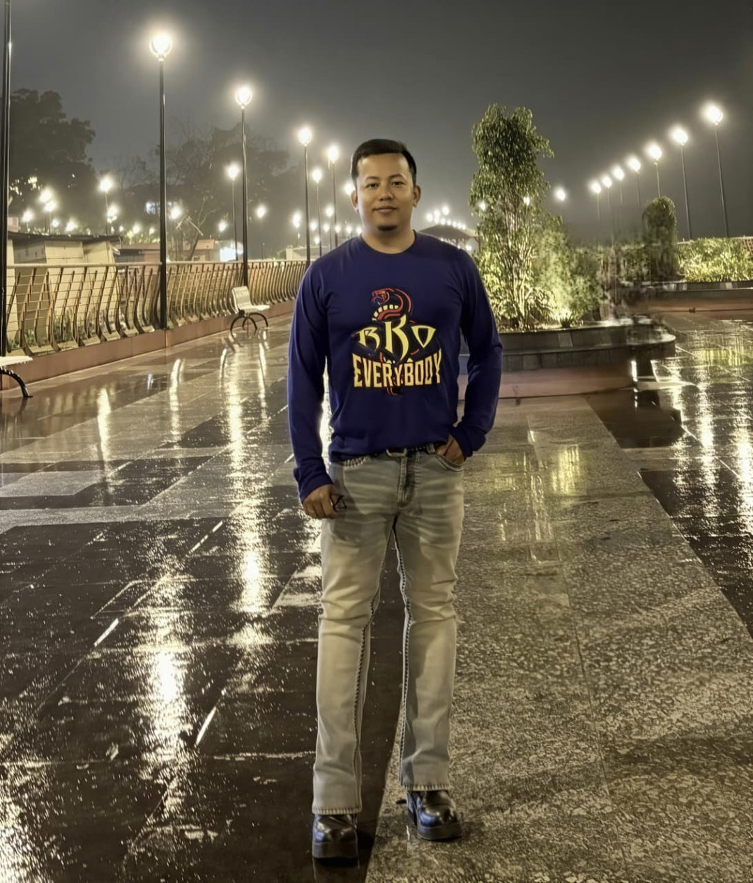 Randy Orton Cobalt T-Shirt -Blue customer review