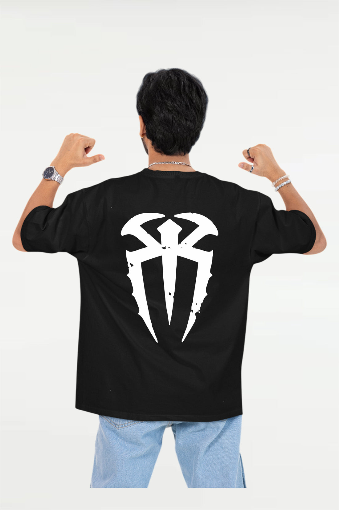 Roman Reigns Levels Above T-Shirt