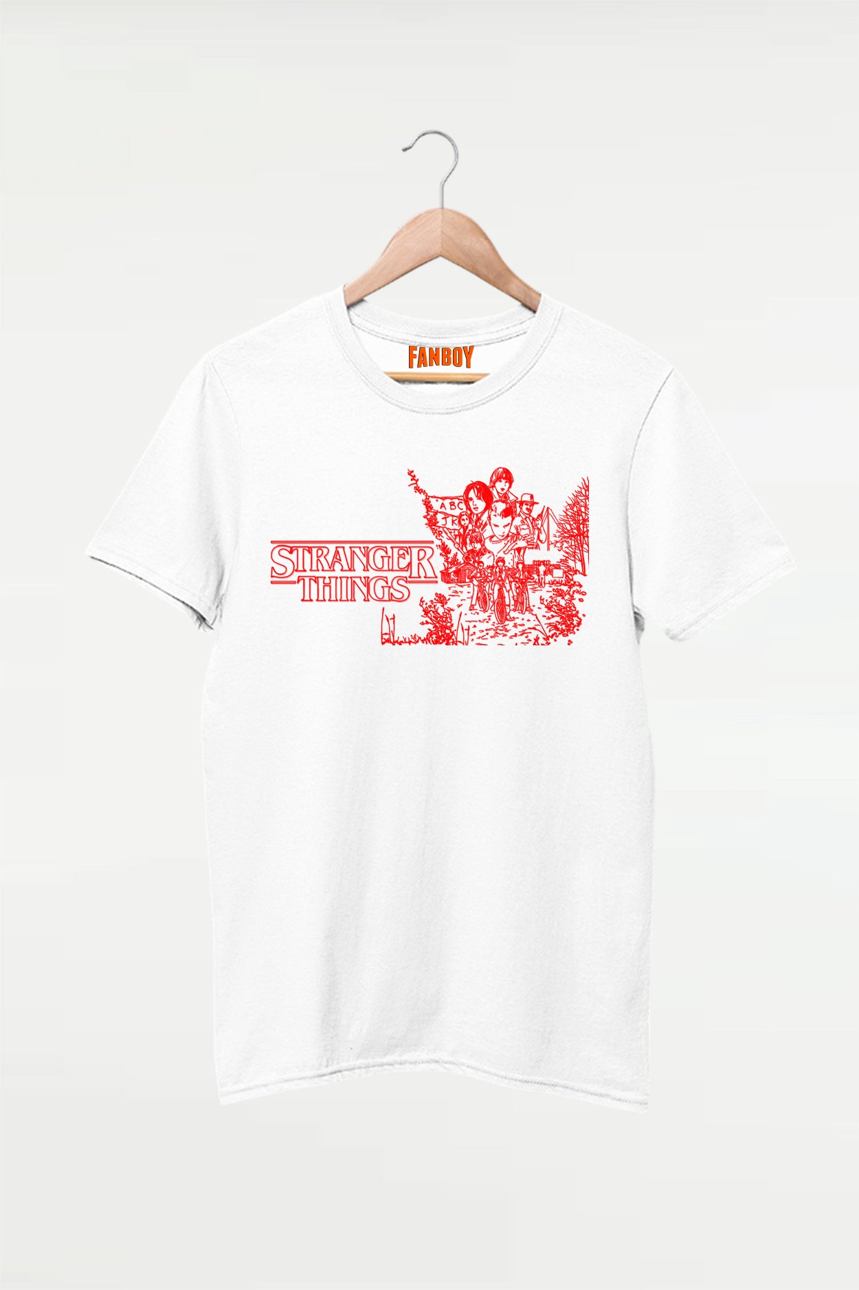 Stranger Things T-Shirt Premium White
