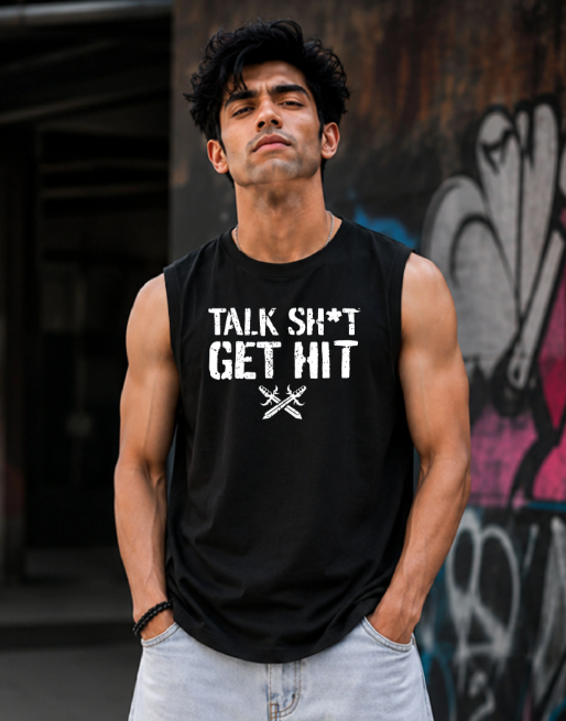 "Talk Sh*t Get Hit" vest