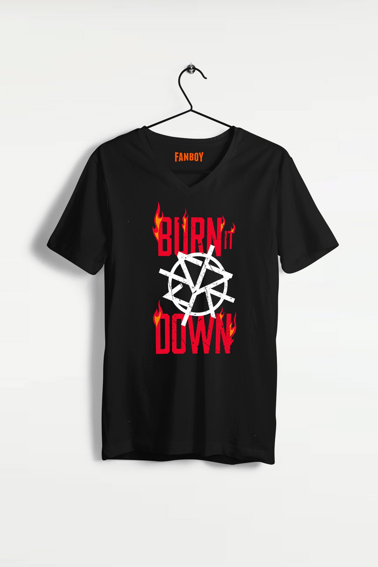 Seth Rollins Burn It Down WWE T-Shirt online at TheFanboy.in