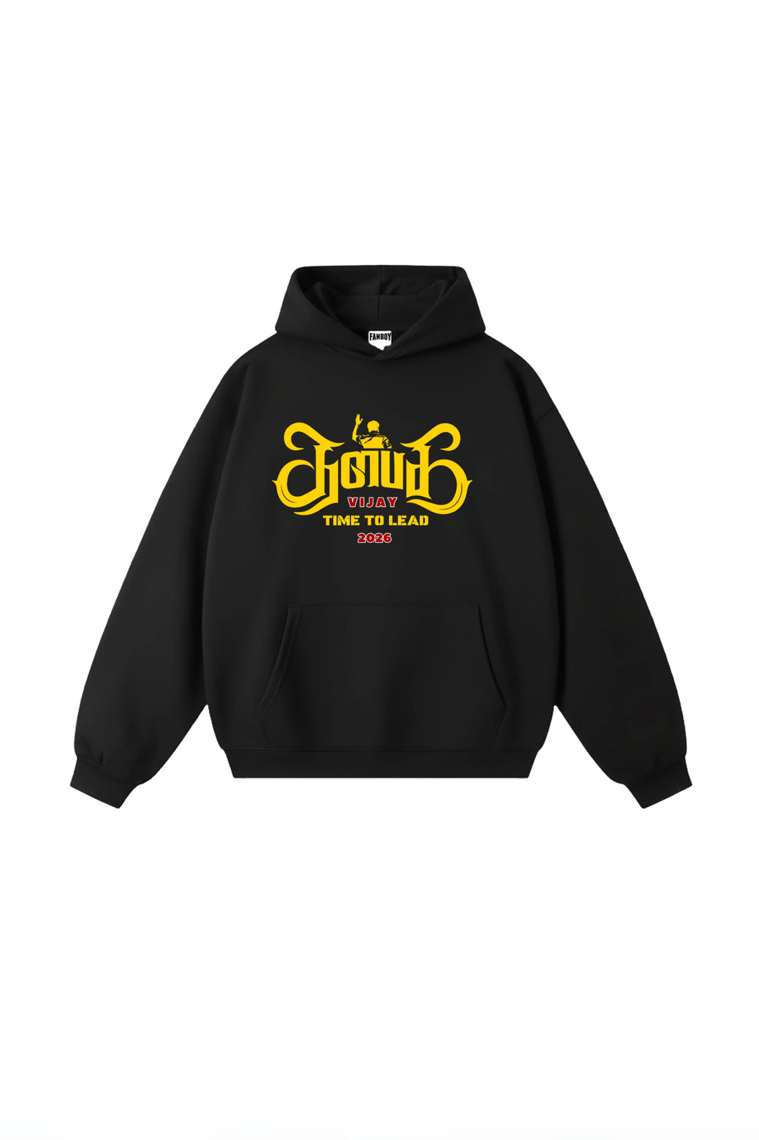 Thalapathy Vijay Time To Lead Hoodie THEFANBOY.IN