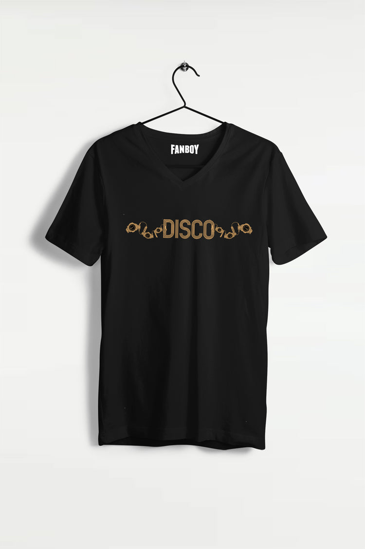 Trending Coolie Gold Watch Disco V-Neck T-Shirt for Rajini Fanboys Online